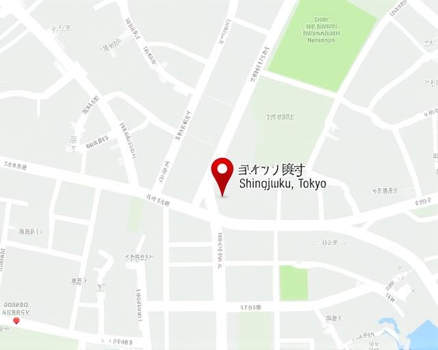 新宿にあるZenForm Innovationsのオフィスの場所を示す地図